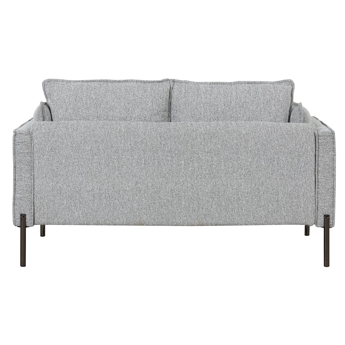 56" Modern Style Sofa Linen Fabric Loveseat Small Love Seats Couch for Small Spaces,Living Room,Apartment House to Home Furnishings LLC