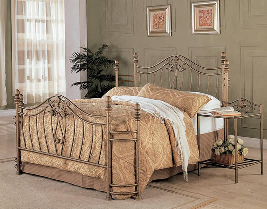 Sydney Traditional Antique Brushed Eastern King Bed Coaster Z2 Premium