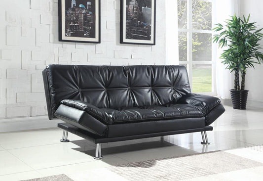 Dilleston Contemporary Black Sofa Bed Coaster Z2 Premium