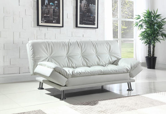 Dilleston Contemporary White Sofa Bed Coaster Z2 Premium