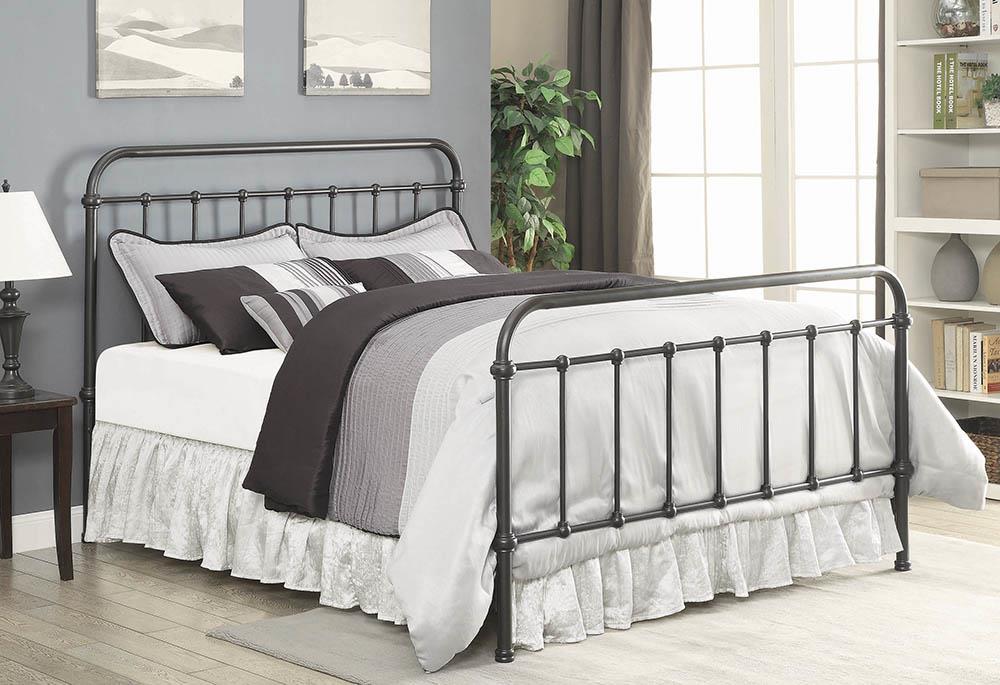 Livingston Transitional Dark Bronze Full Bed Coaster Z2 Premium