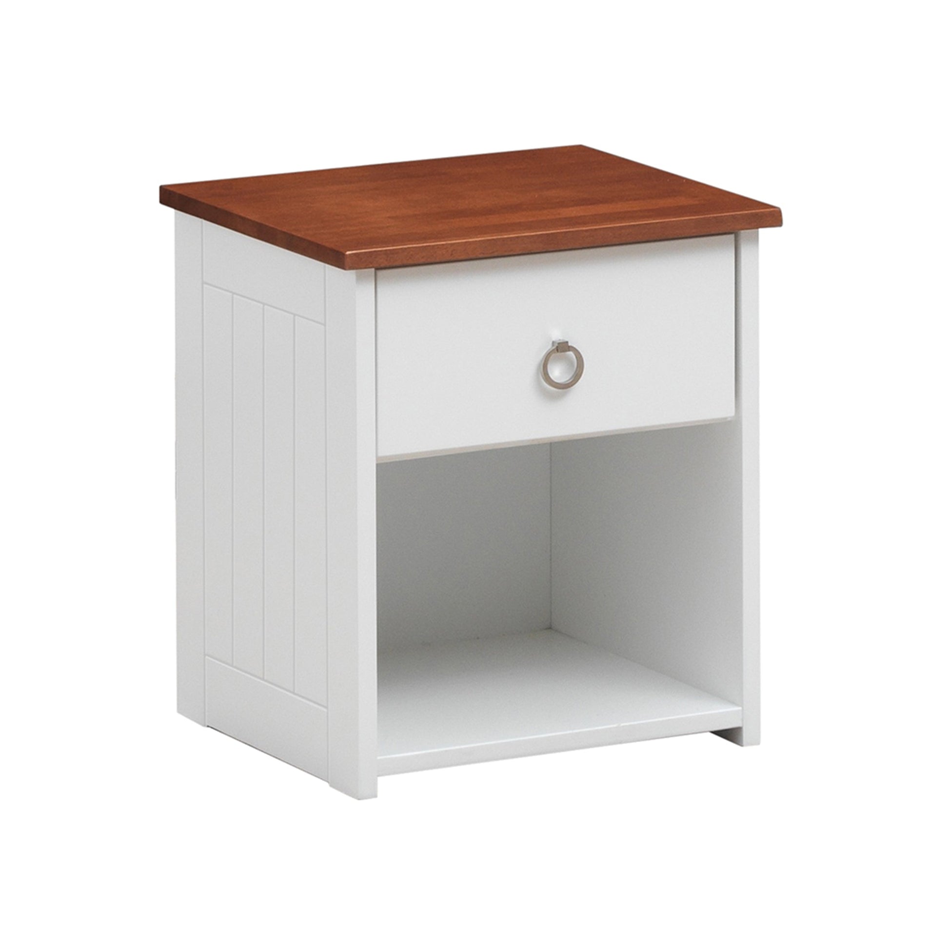 Farah White & Oak Nightstand ACME East