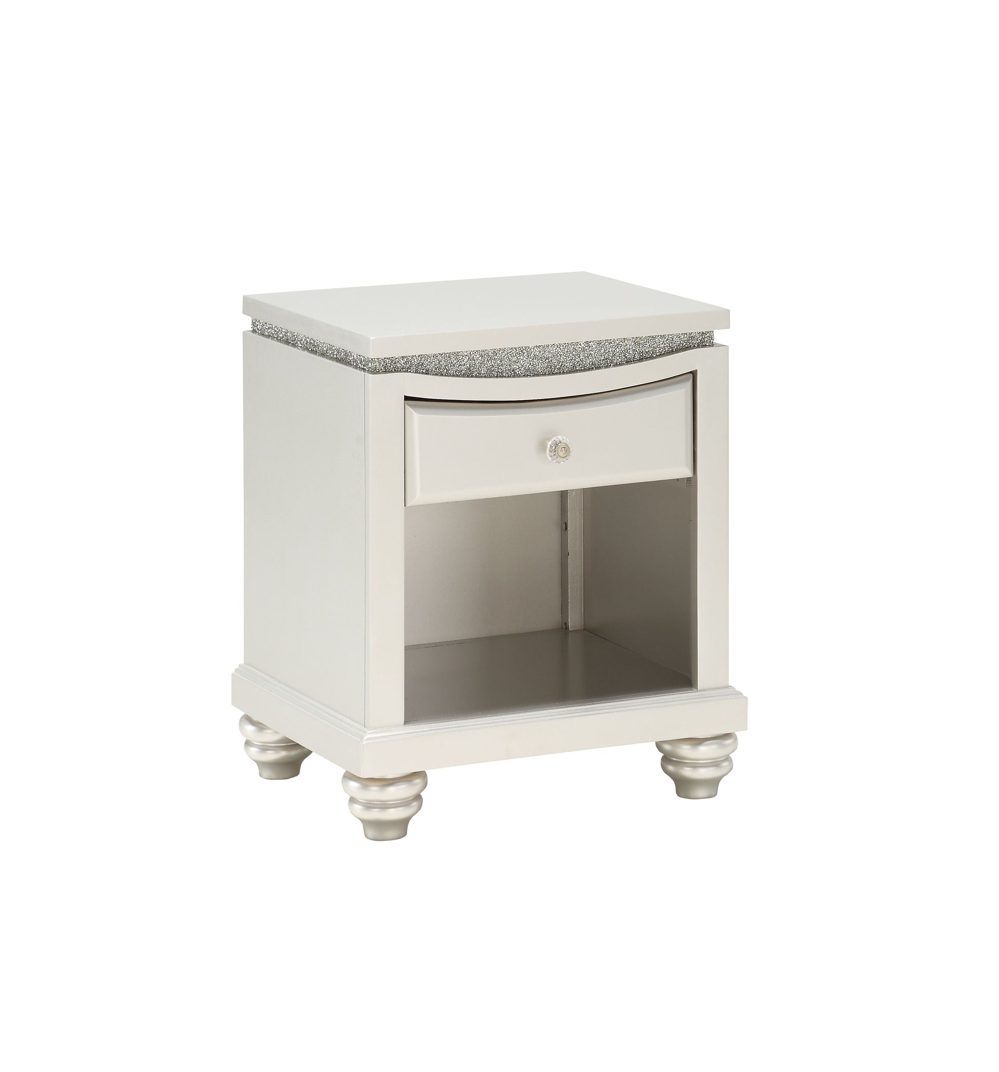 Maverick Platinum Nightstand w/1 Drw ACME East