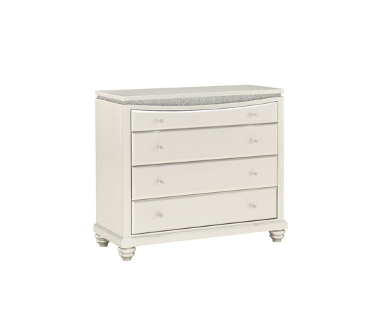 Maverick Platinum Dresser w/4 Drw ACME East