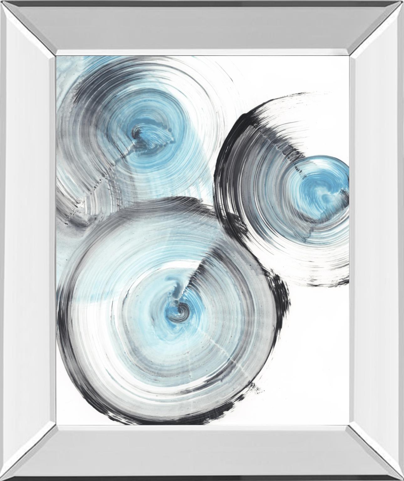 Ripple Effect II By Ethan Harper - Light Blue Classy Art