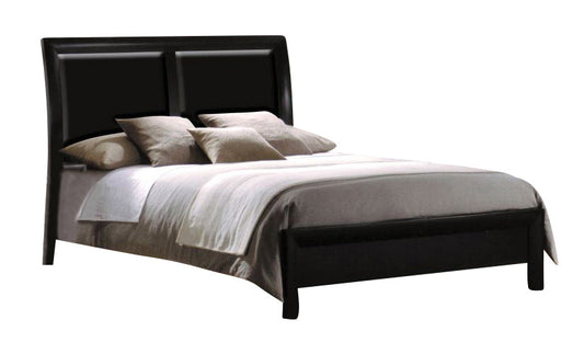 Acme Ireland Bycast California King Platform Bed in Black 04151CK ACME East