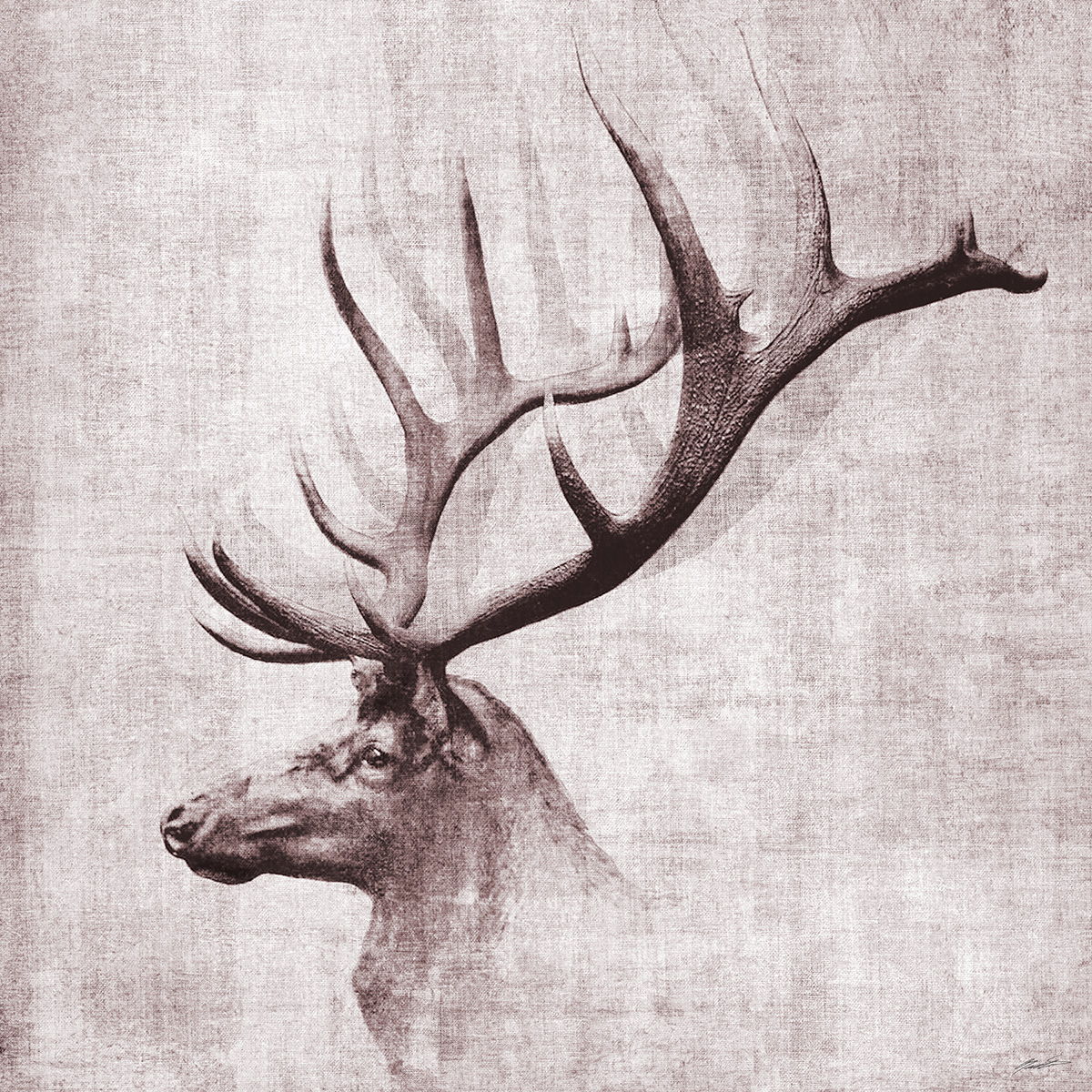 Open Range II By John Butler - Dark Gray Classy Art