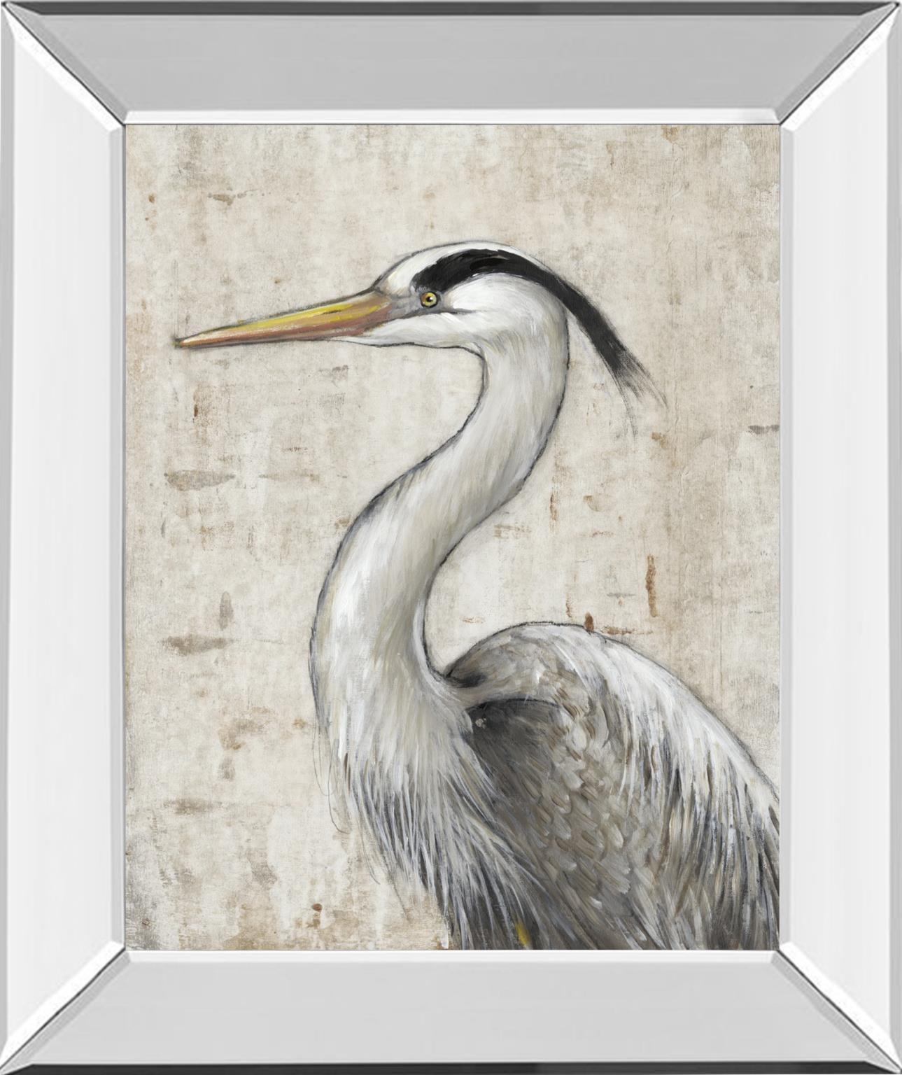 Grey Heron II By Tim OToole - Dark Gray Classy Art