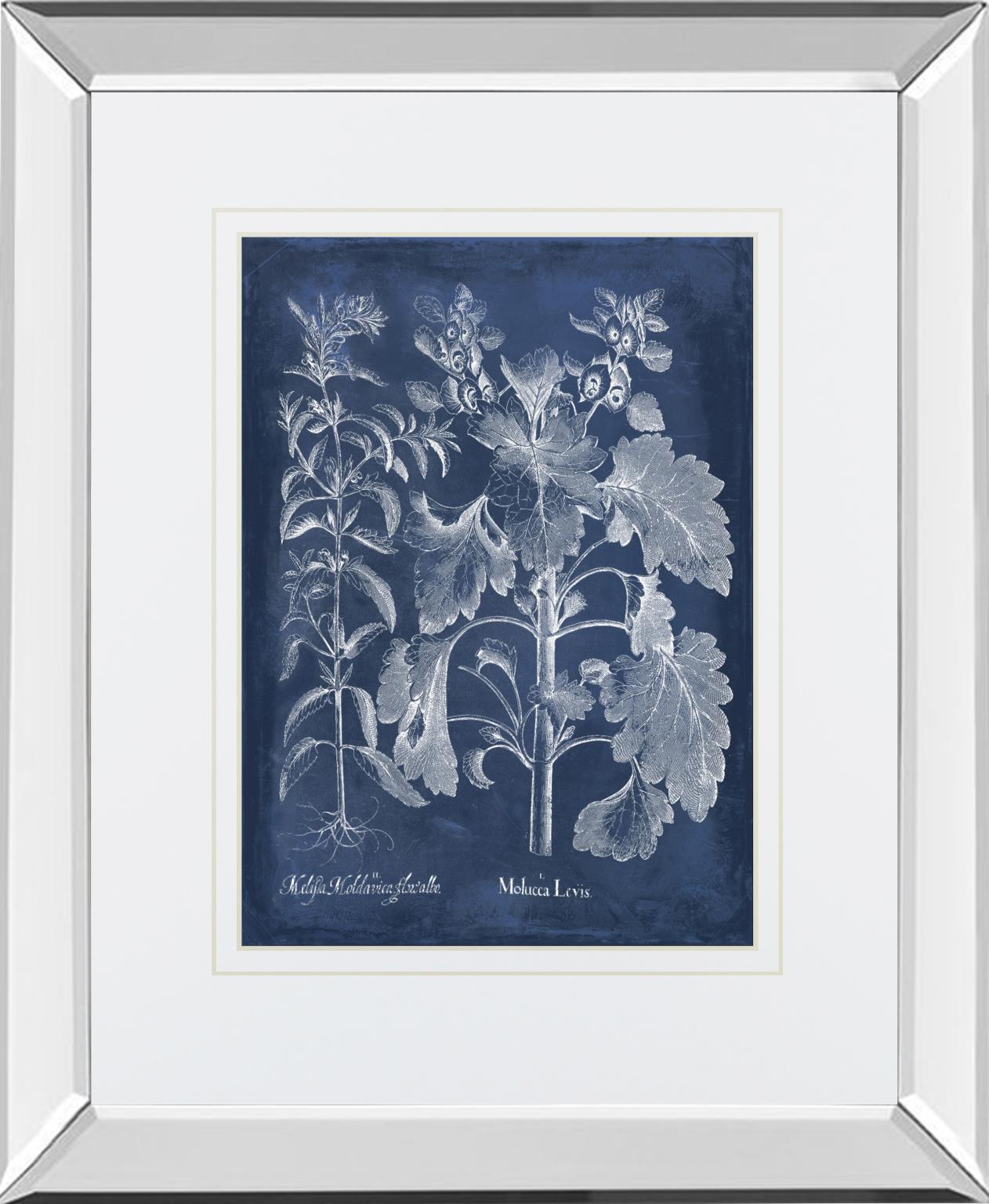 Besler Leaves in Indigo I By Vision Studio - Blue Classy Art