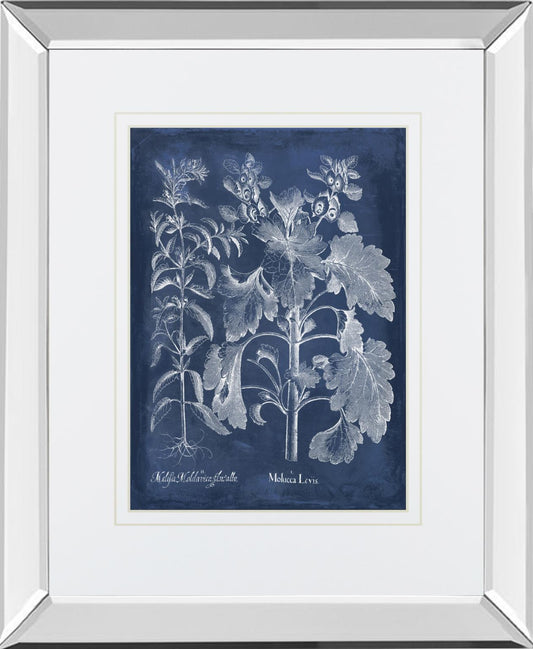 Besler Leaves in Indigo I By Vision Studio - Blue Classy Art