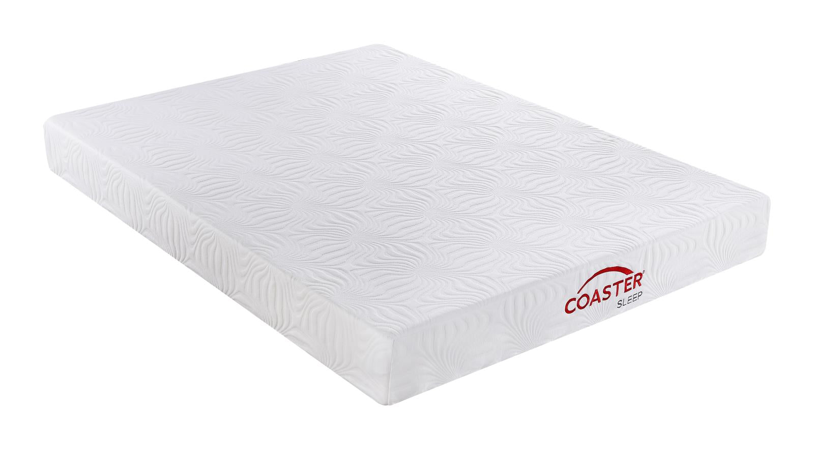 Keegan White 8-Inch Queen Memory Foam Mattress Coaster Z2 Premium