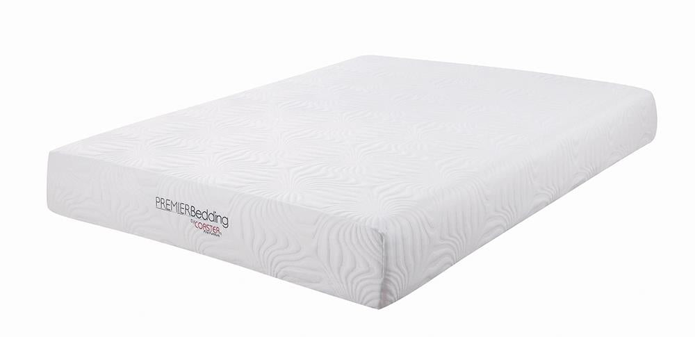 Key White 10-Inch Twin XL Memory Foam Mattress Coaster Z2 Premium