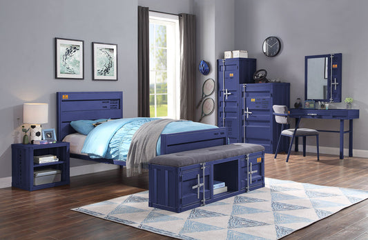 Cargo Blue Twin Bed ACME East