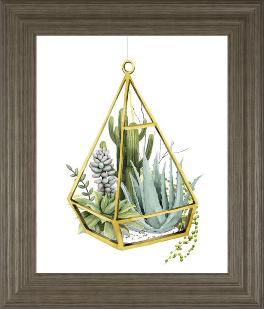 22x26 Wild Terrarium III By Grace Popp - Green Classy Art