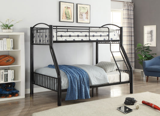 Cayelynn Black Bunk Bed (Twin/Full) ACME East