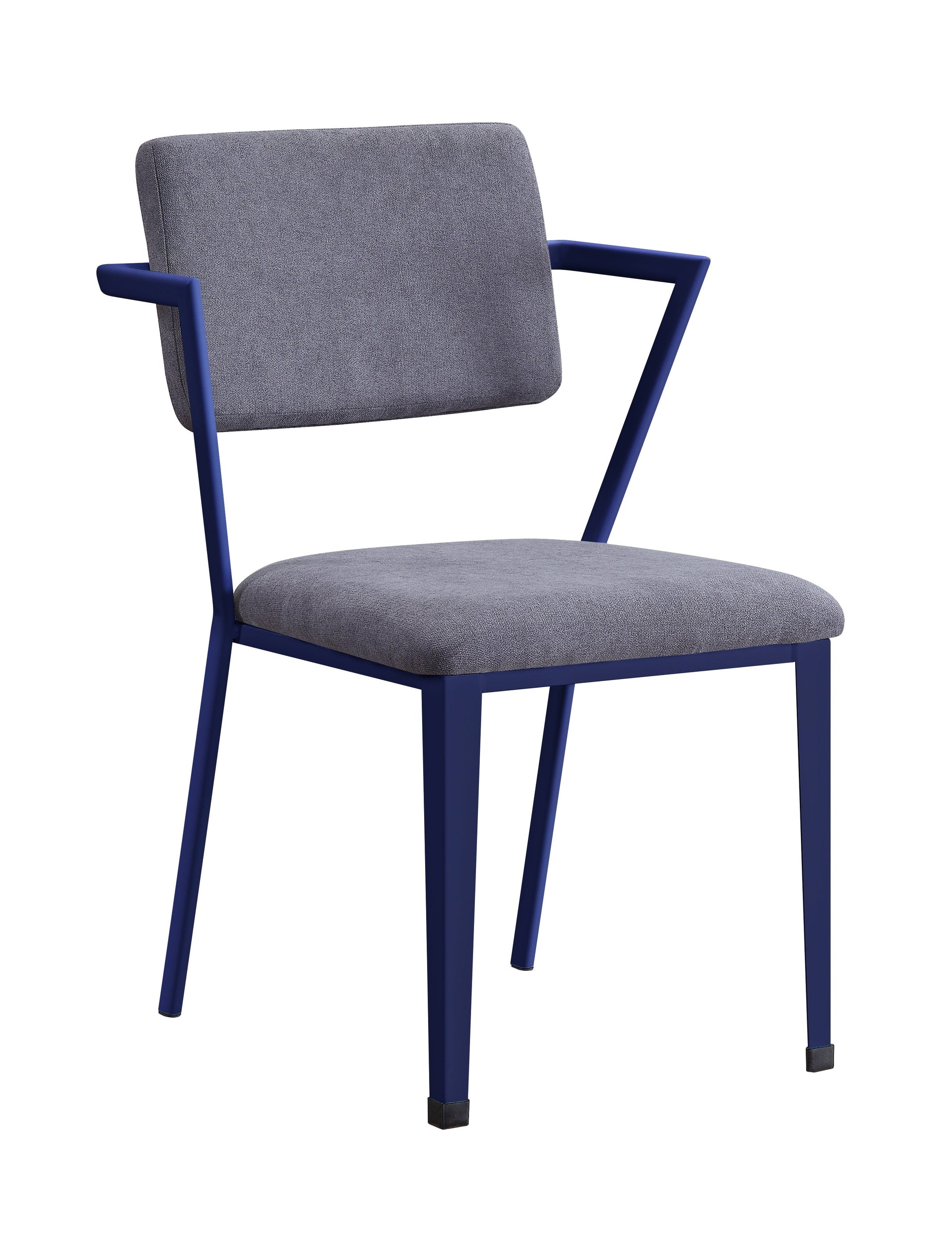 Cargo Gray Fabric & Blue Chair ACME East