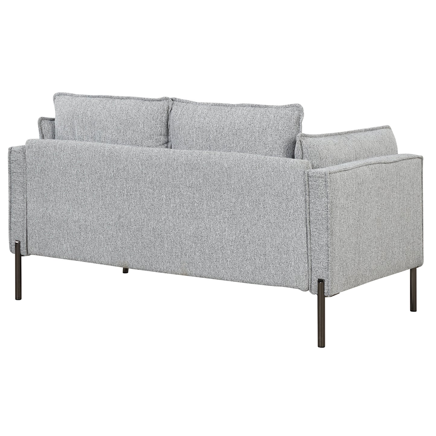 56" Modern Style Sofa Linen Fabric Loveseat Small Love Seats Couch for Small Spaces,Living Room,Apartment House to Home Furnishings LLC