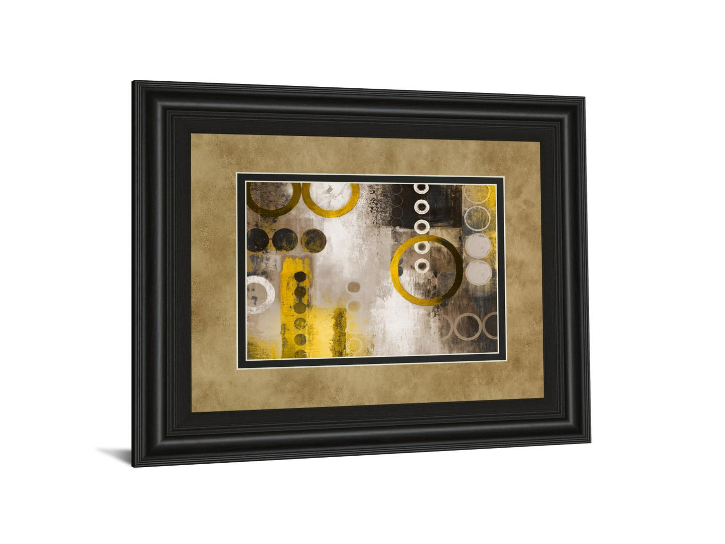 Yellow Liberated By Michael Marcon - Framed Print Wall Art - Gold Classy Art