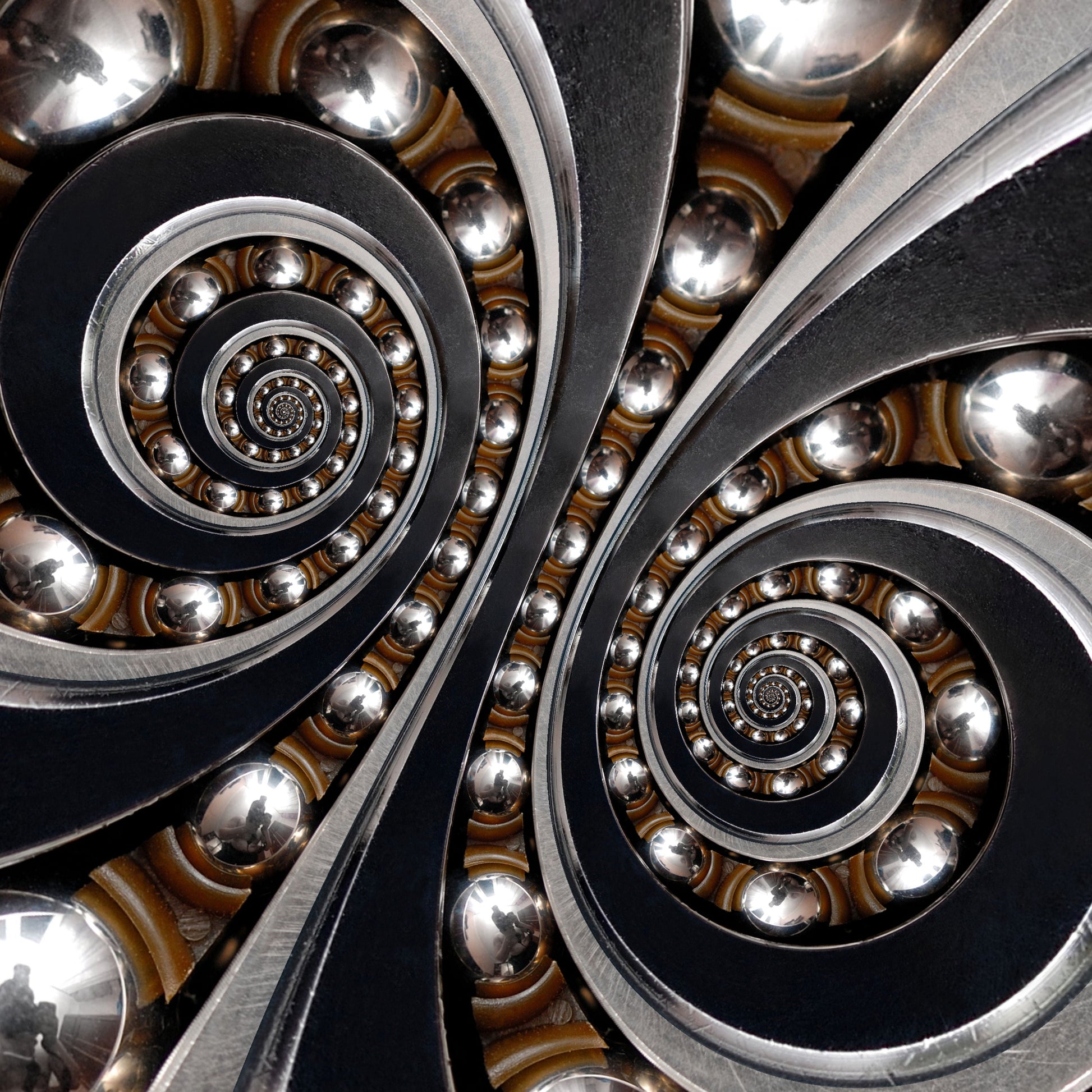 Spiral Bearings - Black Classy Art