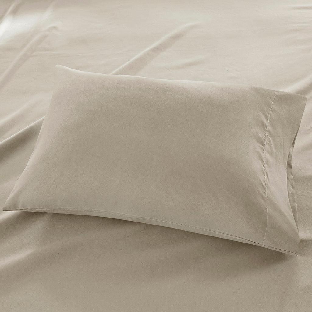 3M Microcell Cal King Sheet Set Khaki Olliix.com