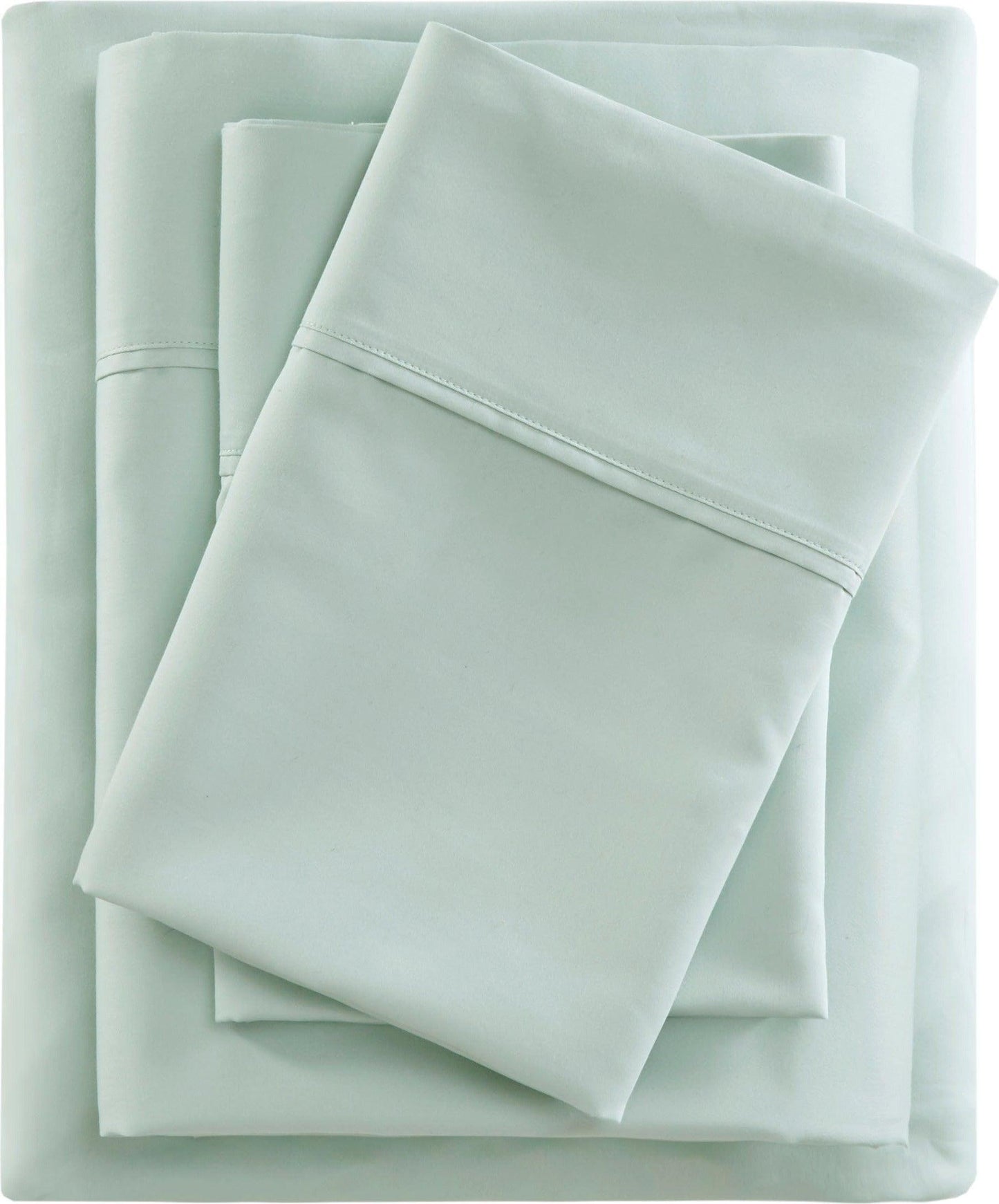 400 Thread Count California King Sheet Set Seafoam Olliix.com