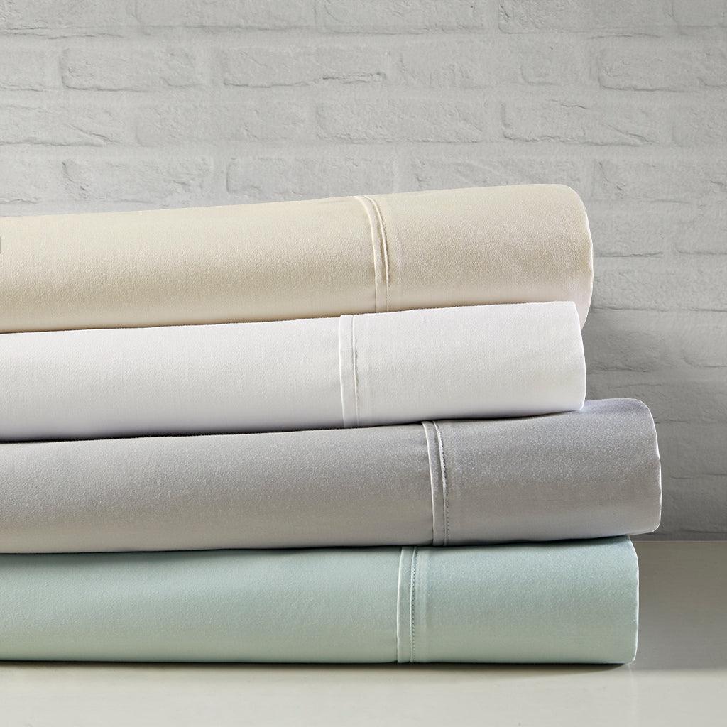 400 Thread Count California King Sheet Set Seafoam Olliix.com