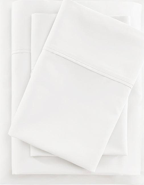 400 Thread Count California King Sheet Set White Olliix.com