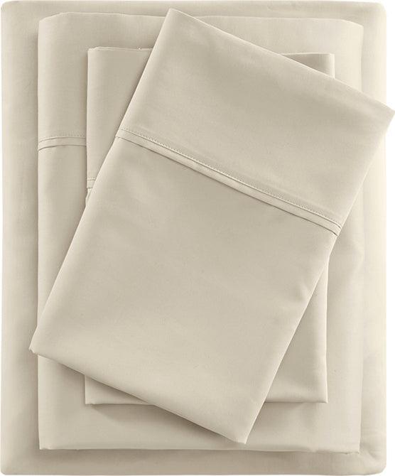 400 Thread Count Full Sheet Set Ivory Olliix.com