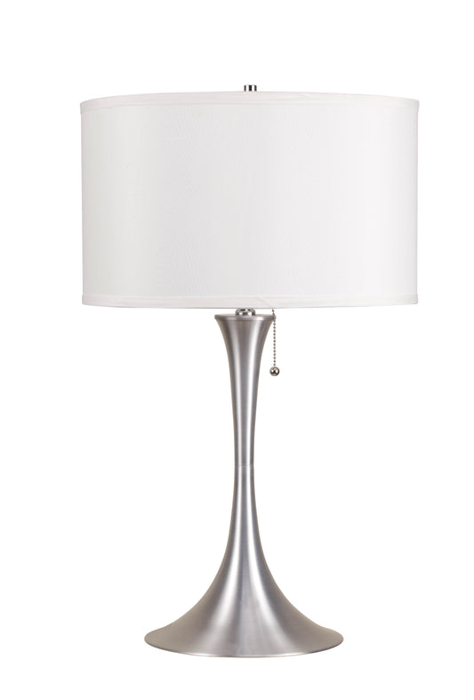 Cody Brushed Silver Table Lamp ACME East