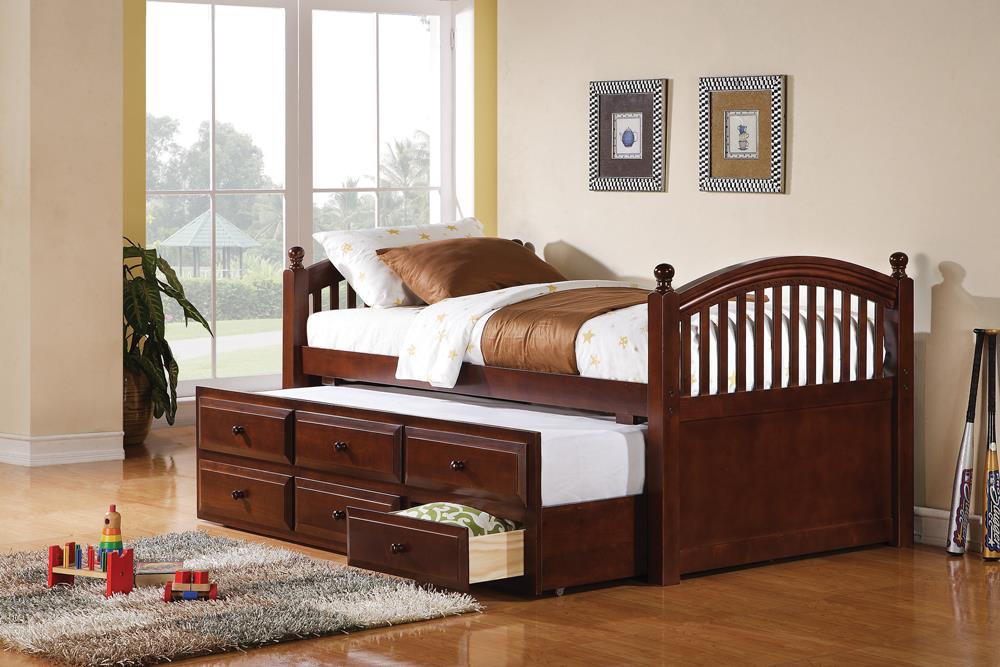 Coastal Chestnut Twin Daybed Coaster Z2 Premium