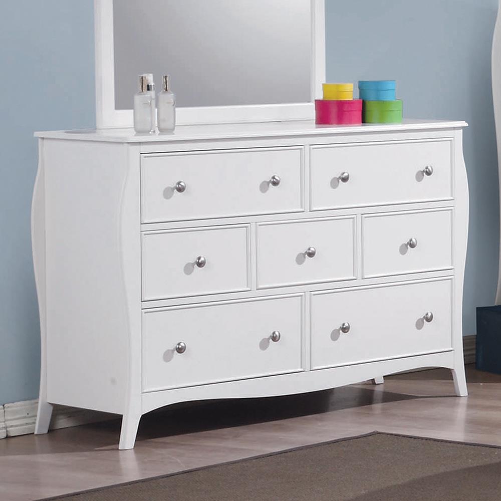 Dominique French Country White Dresser Coaster Z2 Premium