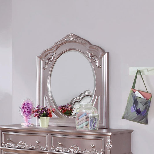 Caroline Metallic Lilac Mirror Coaster Z2 Premium