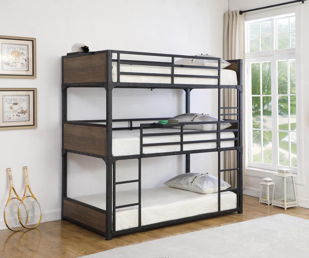 G401080T T / T / T Triple Bunk Bed Coaster Z2 Premium