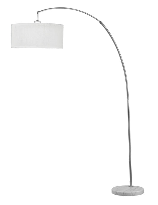 Cagney Brushed Nickel & Marble Floor Lamp ACME East