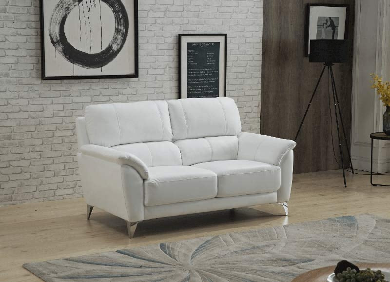 ESF Furniture - Extravaganza 406 Loveseat in White - 406L ESF Furniture