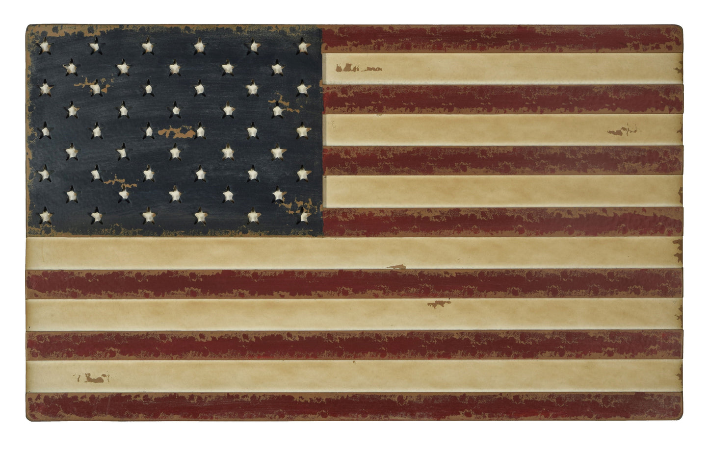 American Flag 26 x 41 - Red Classy Art