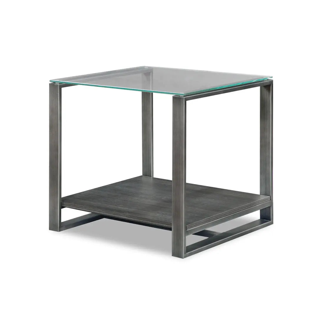Mardo Gray End Table Crown Mark