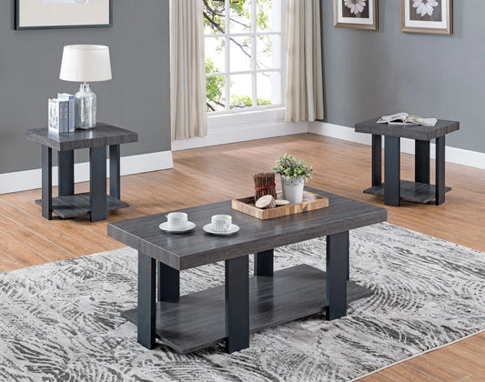 Randy 3-Piece Coffee Table Set Crown Mark