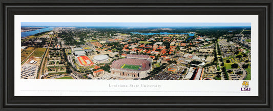 Louisiana State University #1 - Black Classy Art