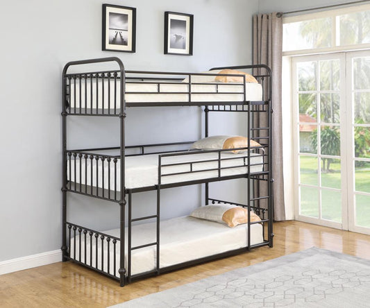 G460220 T / T / T Triple Bunk Bed Coaster Z2 Premium