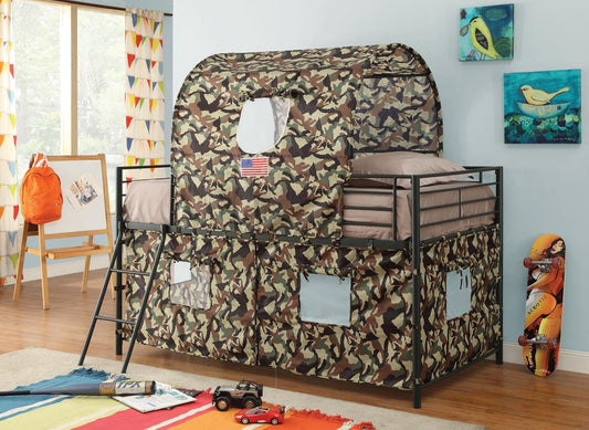 Camouflage Tent Bunk Bed Coaster Z2 Premium