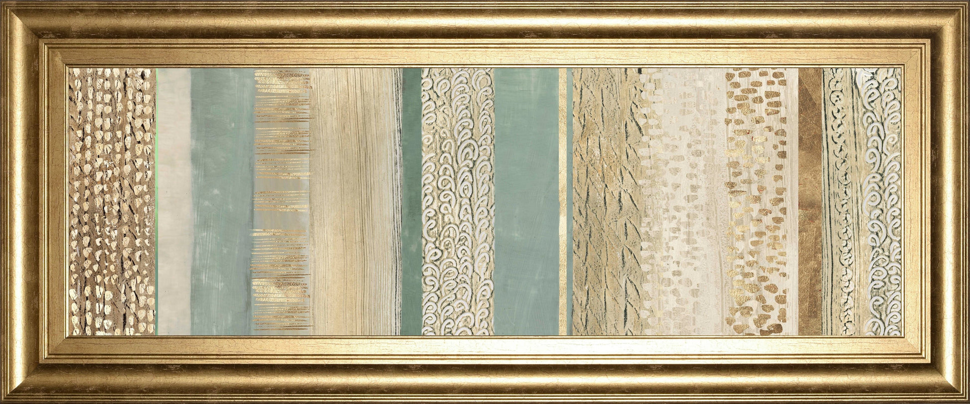 Placidity III By Tom Reeves - Light Brown Classy Art