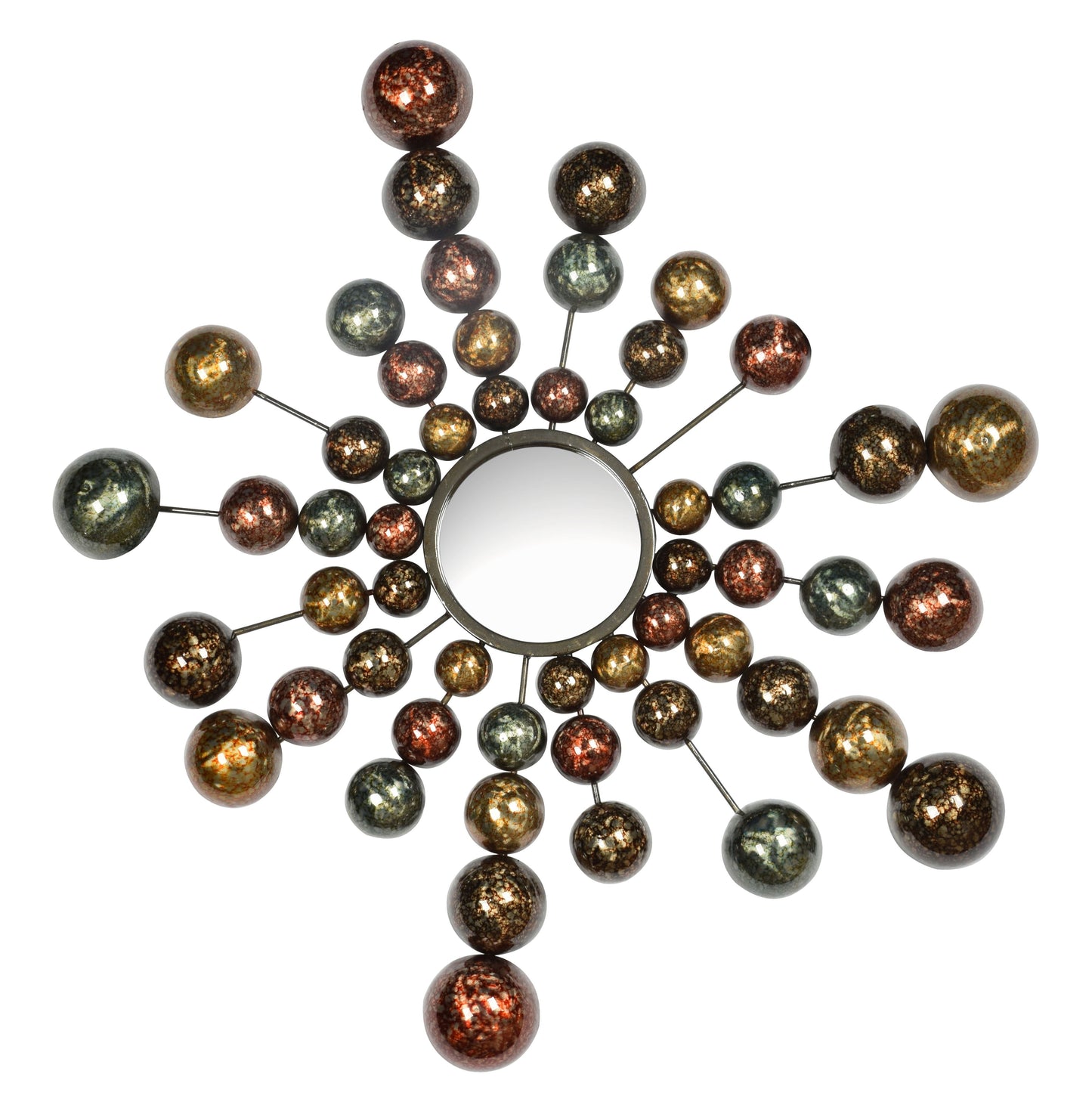 Mirror Balls - Light Brown Classy Art