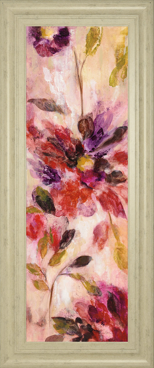 Exuberant Florals I By Silvia Vassileva - Pink Classy Art