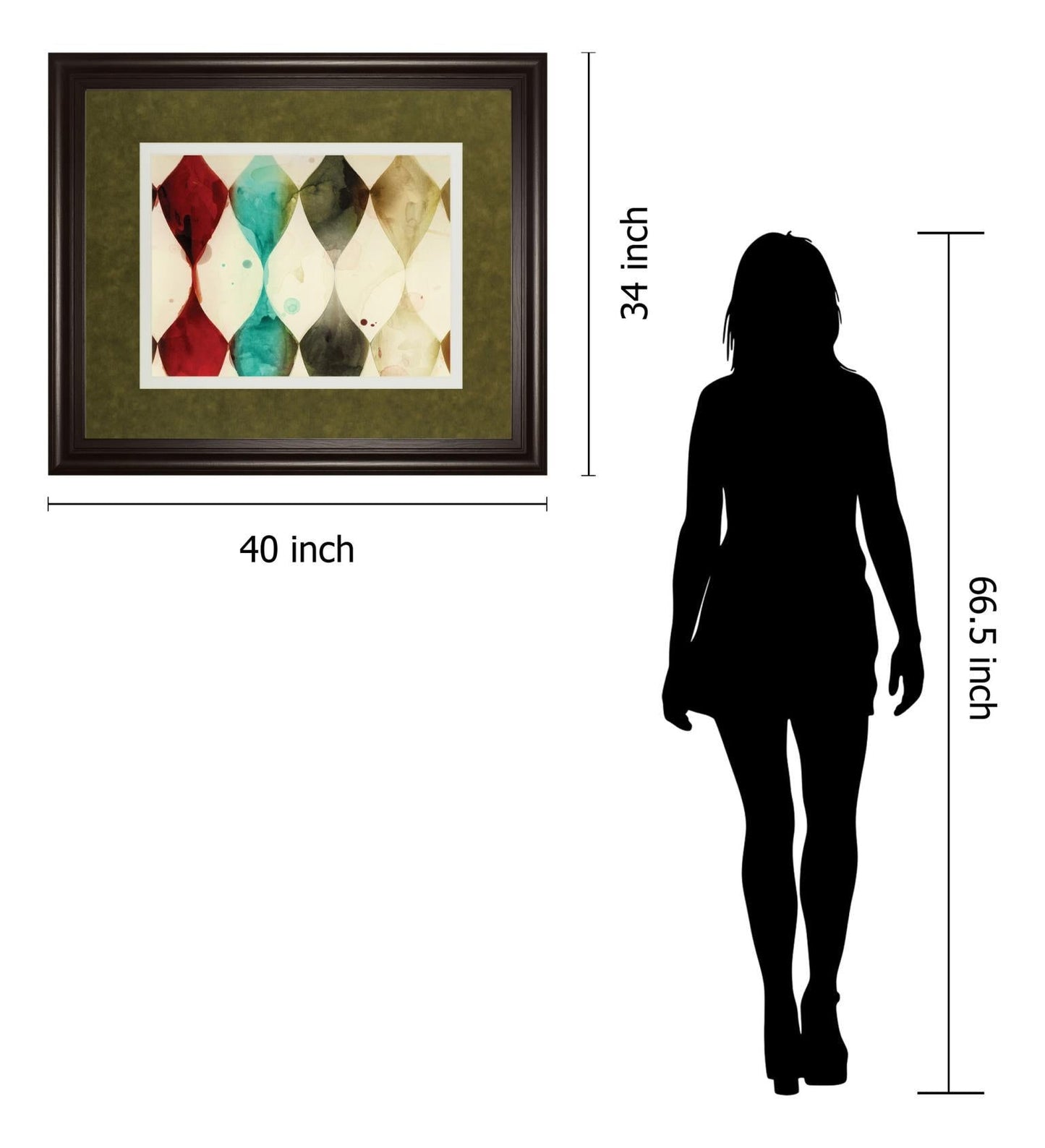 Spotted Heralds By Jessica Jenney - Framed Print Wall Art - Red Classy Art