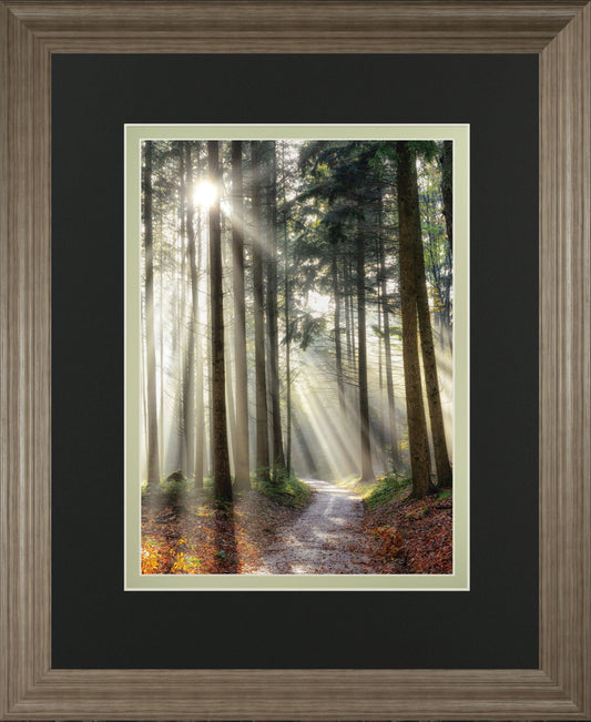 Turning Left Can Be Right By Lars Van De Goor - Framed Print Wall Art - White Classy Art