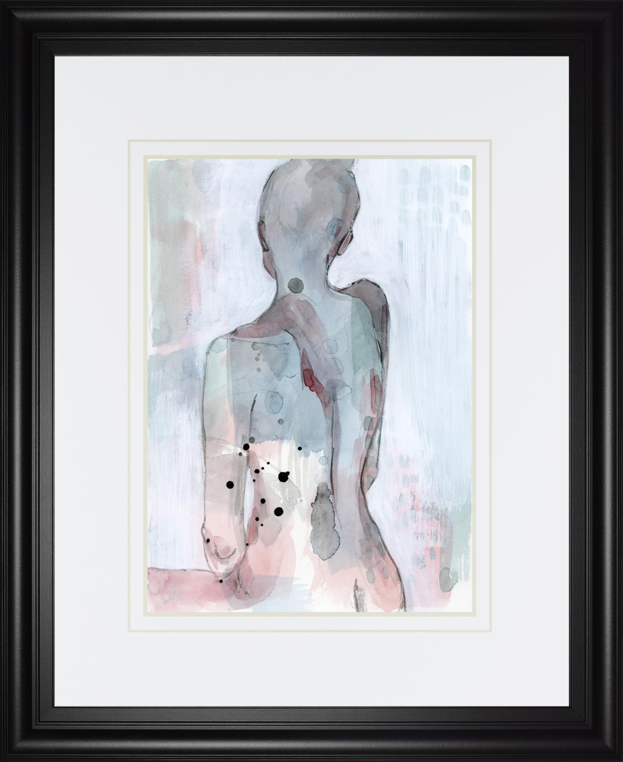 34x40 Modern Madonna I By Grace Popp - Light Blue Classy Art