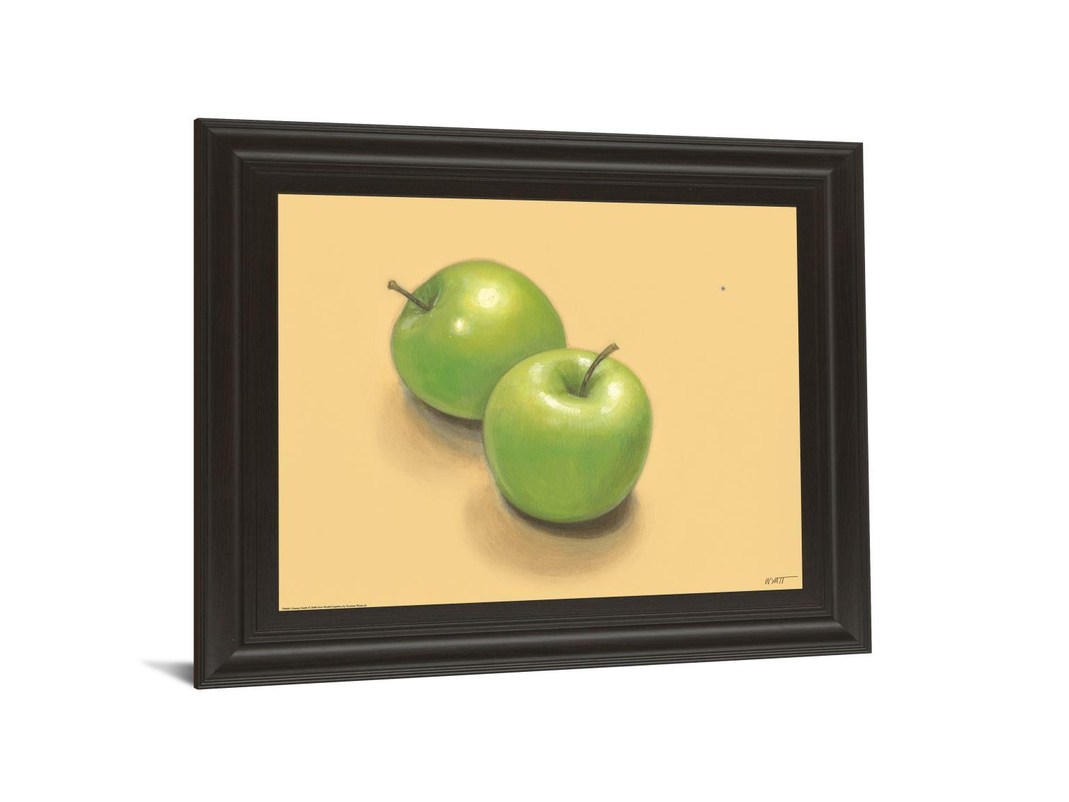 Green Apples - Framed Print Wall Art - Green Classy Art