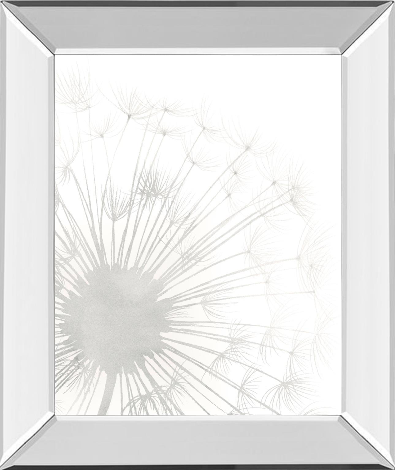 Dandelion Whisper I By Grace Popp - Pearl Silver Classy Art