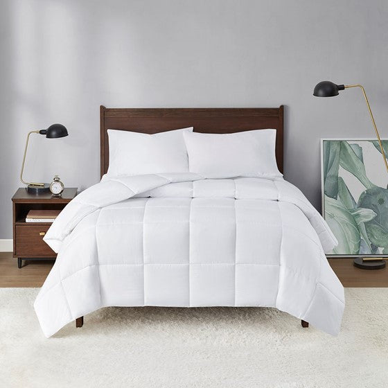 Energy Recovery Oversized Down Alternative Comforter White Cal King Olliix.com